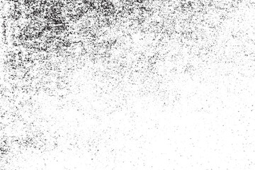 Black and White Grunge Distressed Texture Overlay Abstract Vector