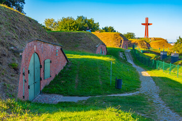 Summer Day Gdansk Fortress Poland
