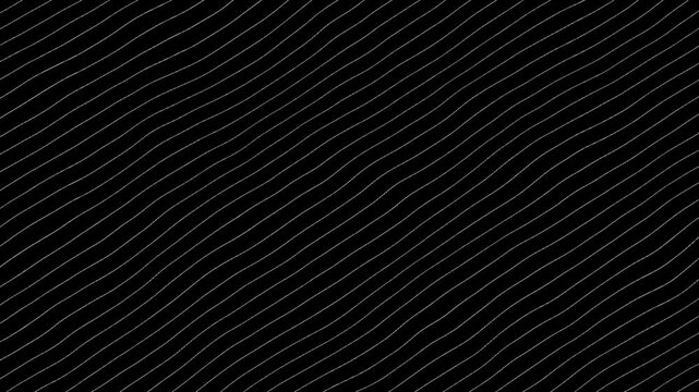 Subtle Background Animation of Million White Small Micro Dots perform Random Movement Pattern in Black dark Background