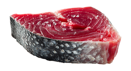 Fresh Dogfish Steak Cut-Out isolated on transparent background, png