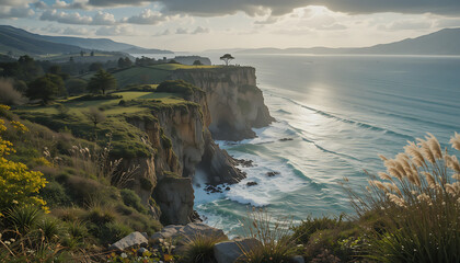 cliffs of moher at sunset cliffs of moher ireland cliffs of moher beautiful view and seen beautiful background and wallpaper hd picture 