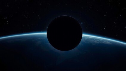 Fototapeta premium earth and moon