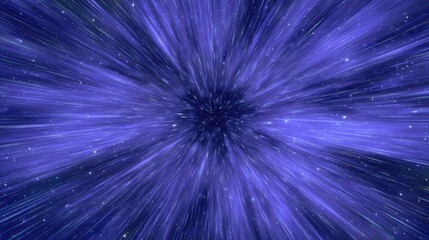 Obraz premium Exploding purple starburst with blue rays emanating from a central point