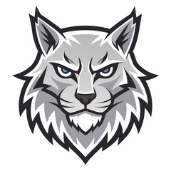 Gradient Falcon/Phoenix Emblem with Purple-to-Pink Hues and Curved Silhouette