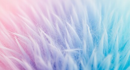 Fototapeta premium Macro Photography of Soft Fibers With Pastel Colors