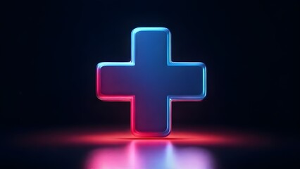 Fototapeta premium medical cross symbol