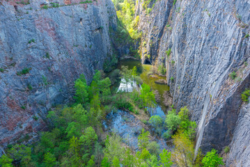 Mexiko quarry in Czech republic