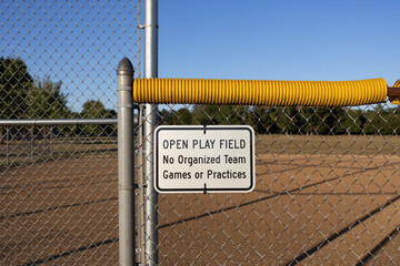 open field notice