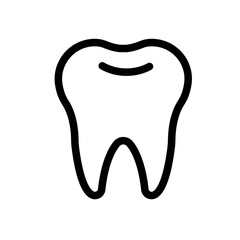 Tooth Line Icon of Dental Care Icon Set
