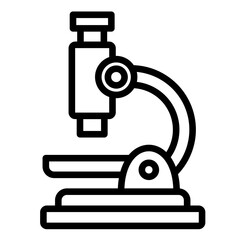 Microscope  Icon Element For Design