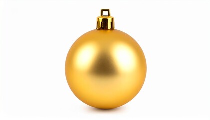 Christmas ball isolated on white background cutout