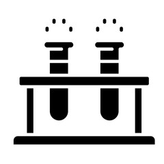 Test Tube  Icon Element For Design