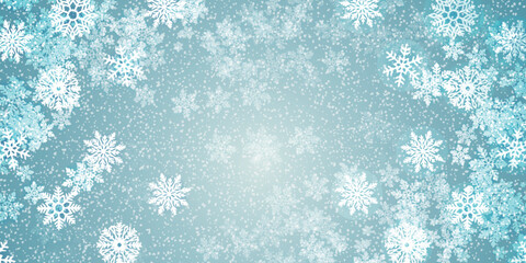 雪　クリスマス　冬　光　背景	