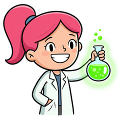 scientist illustration 