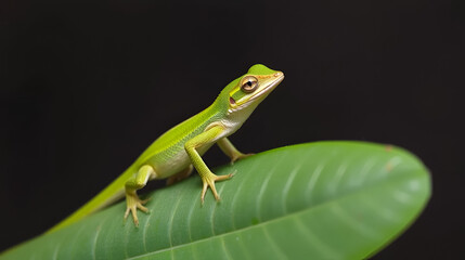 Martinique-Anolis  (Anolis roquet salinei) - Martinique's anole