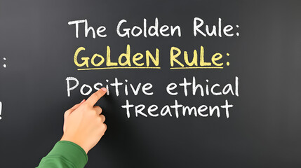 The Golden Rule - Positive Ethical Treatment on Blackboard