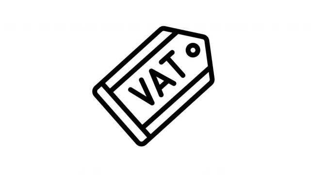 vat minimalist stroke animation