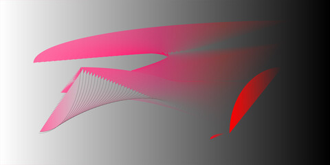 abstract vector background with colorful lines
