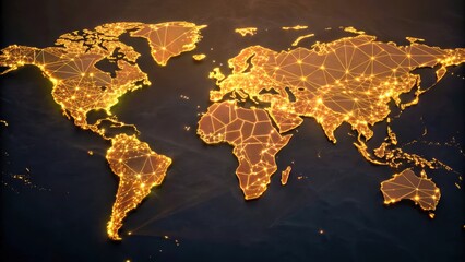 Cybersecurity in telemedicine network security global map digital health data privacy patient care encryption glowing connection immersive mood