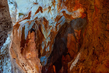 Gombasecka cave in Slovak Paradise national park