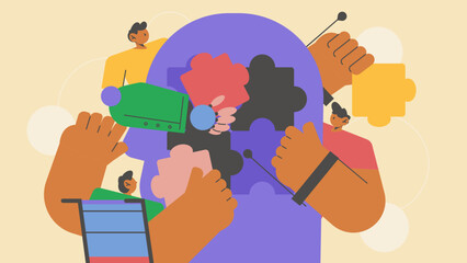 vector illustration about disability and accessibility