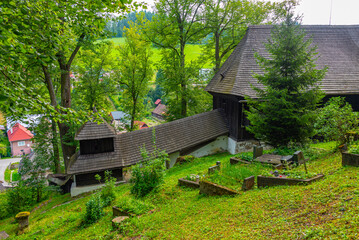 Wooden articular church of Lestiny in Slovakia