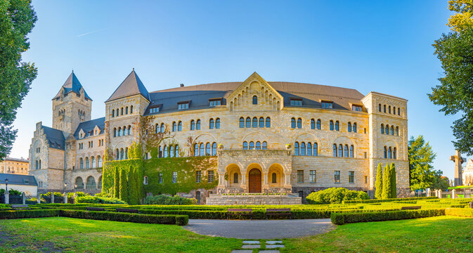 View of the Imperial castle in Poznan, Poland