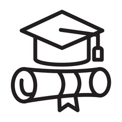 Education and Learning Line Icon