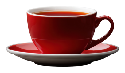 Sipping hot coffee in a cozy urban  setting for relaxed moments isolated on transparent background