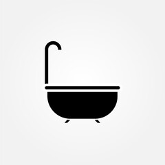 bathtub icon symbol illustration vector eps10 logo template design pattern seamless bright minimal design flat design realistic style simple design modern design