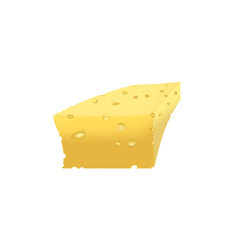icon of a piece of cheese without a background