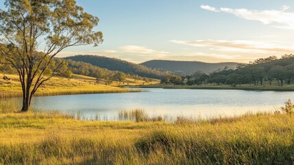 Fototapeta premium Peaceful Nature Landscape