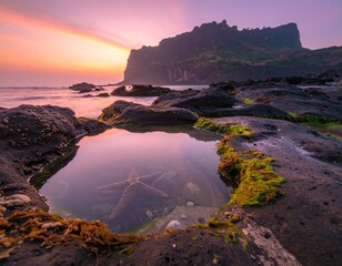 Seongsan Ilchulbong Sunrise Tide Pools