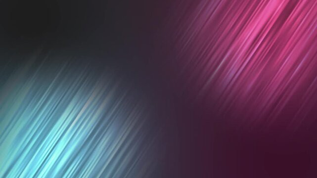Vibrant abstract background with diagonal light streaks in glowing cyan and magenta, creating a futuristic speed effect