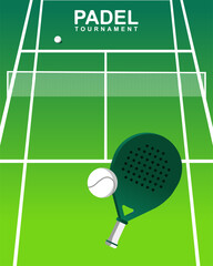 Padel logo sport name. Logo. Icon. Tennis indoor