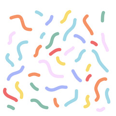 Abstract Colorful Confetti Pattern