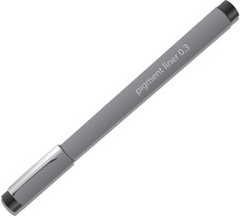 vector illustration of fine liner