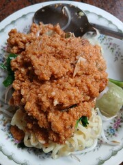 Tauge Goreng with fermented soy bean Sauce, Indonesian Cuisine