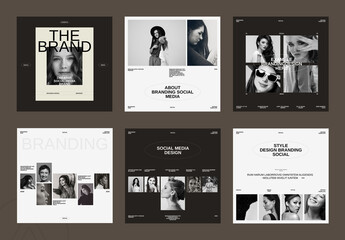 Brand Social Media Template