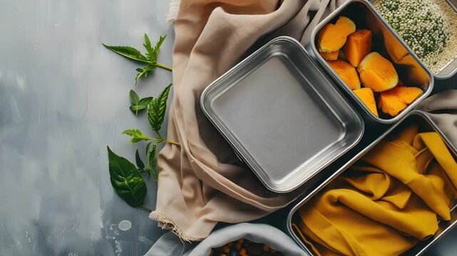 zero-waste food packaging mockup 4K Videos