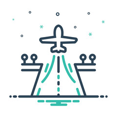 Mix icon for takeoff