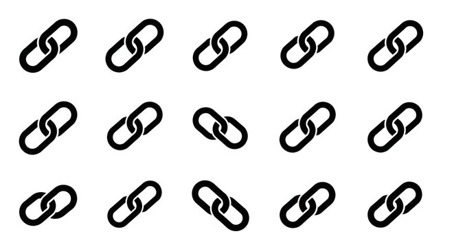 Web Design and Digital Link Symbols