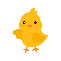Cute Baby Chicks Illustration