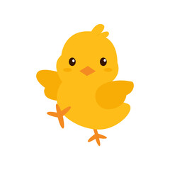Cute Baby Chicks Illustration