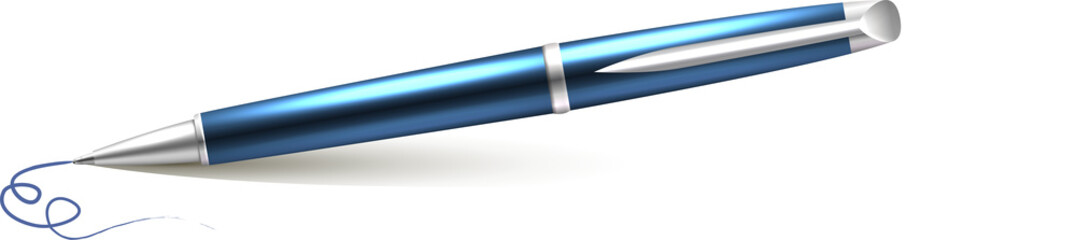 vector illustration of pen