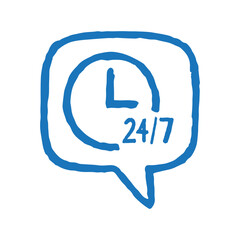 Obraz premium customer support 24/7