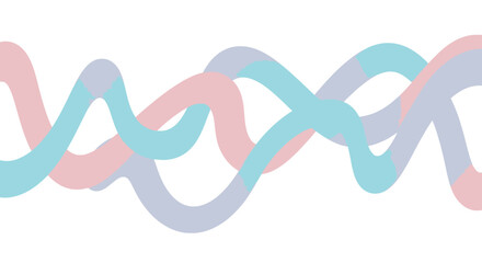 Gentle Pastel Waves - Abstract Background Design Element for Creative Projects, Website Headers, and Subtle Visual Compositions