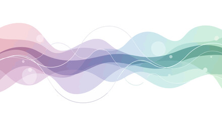 Abstract Pastel Wave Design for Modern Backgrounds, Presentations, and Creative Projects, Ideal for Enhancing Visual Appeal and Adding a Touch of Elegance