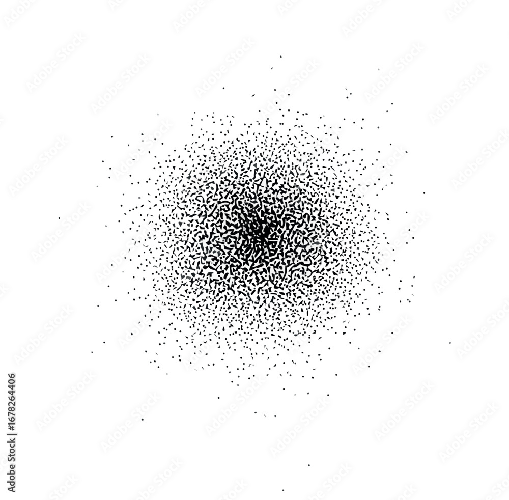Aufkleber vector vector art of abstract black speckle pattern transparent background