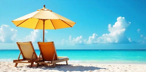 Relaxing under a large umbrella on a sunny day, feeling the gentle breeze Perfect for summer, vacation, and relaxation themes Enjoy the shade and tranquility , getaway, escape